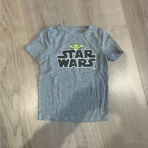 Little Sleepies Play Star Wars Gray Tee